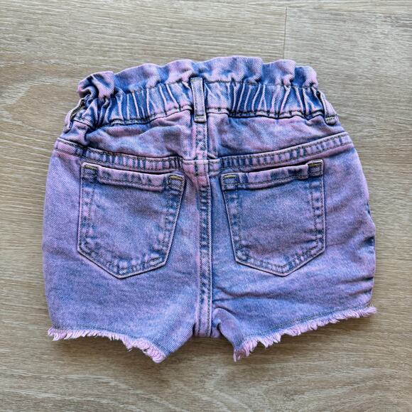 Gap Toddler Girl Jean Shorts - Size 12-18m - Picture 3 of 3